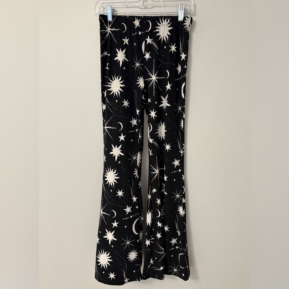 Celestial Bell Bottom Leggings